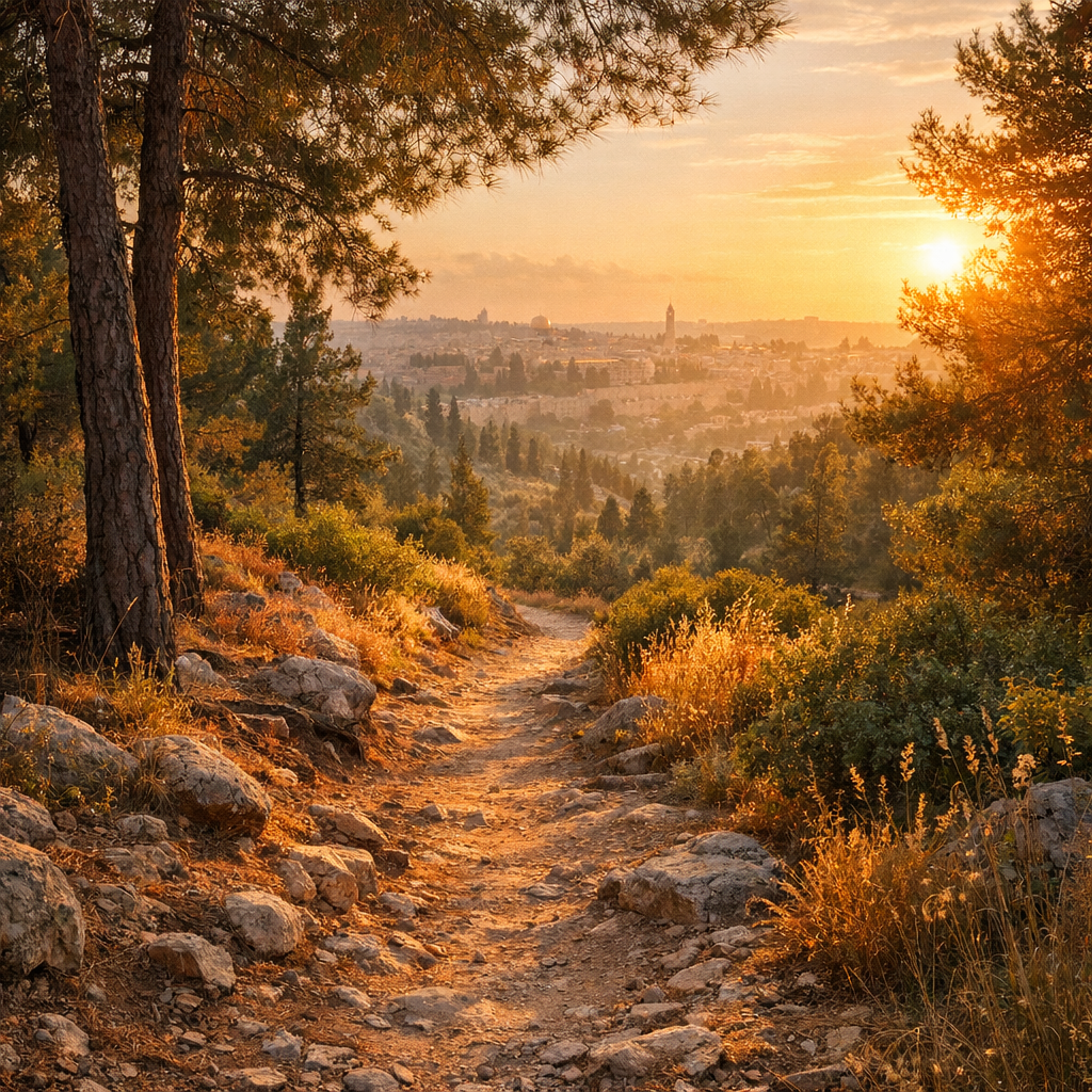 Evergreen Outdoor Ideas Around Jerusalem: Parks, Walks & Trails All Year Long